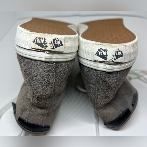 Vans CAMDEN Women's Suede & Tweed High Tops, Size W 7.5 - Picture 9 of 9